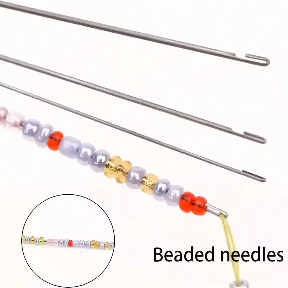 4/5Pcs Beading Needles17cm/6.69inch With Storage Tube, Bead Crochet Hooks Beaded Needles Steel Wood Bead Needle Threader Jewelry
4/5Pcs Beading Needles17cm/6.69inch With Storage Tube, Bead Crochet Hooks Beaded Needles Steel Wood Bead Needle Threader Jewelry