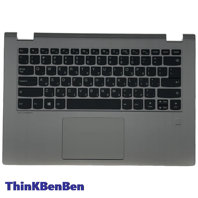HB Hebrew IL Israel Keyboard Platinum Upper Case Palmrest Shell Cover For Lenovo YOGA 530 Flex 6 14 14IKB 14ARR 5CB0R08623
HB Hebrew IL Israel Keyboard Platinum Upper Case Palmrest Shell Cover For Lenovo YOGA 530 Flex 6 14 14IKB 14ARR 5CB0R08623