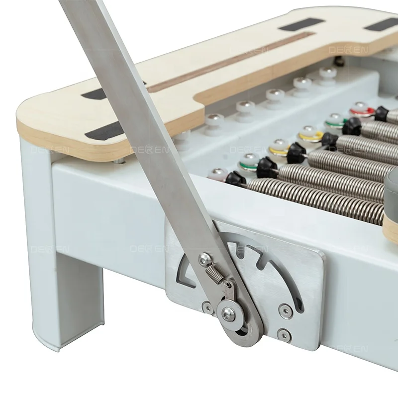 DEREN Deren Factory Direct Commercial Pilates Reformer Aluminium Alloy OEM Custom Studio Fitness Foldable Reformer Pilates Machi
DEREN Deren Factory Direct Commercial Pilates Reformer Aluminium Alloy OEM Custom Studio Fitness Foldable Reformer Pilates Machi
