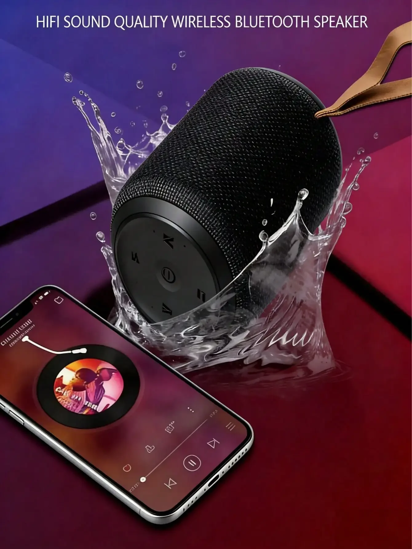 Perfect gift,Mini Speaker,Phone Stand,Boom Box,Purple,Speaker Bluetooth,Mini Speaker,High-Fidelity Stereo | Wireless 5.3 | Compact Outdoor Speaker | Supports TF Card/AUX Input | Suitable For Hiking, Cycling, Camping, Beach Parties
Perfect gift,Mini Speaker,Phone Stand,Boom Box,Purple,Speaker Bluetooth,Mini Speaker,High-Fidelity Stereo | Wireless 5.3 | Compact Outdoor Speaker | Supports TF Card/AUX Input | Suitable For Hiking, Cycling, Camping, Beach Parties