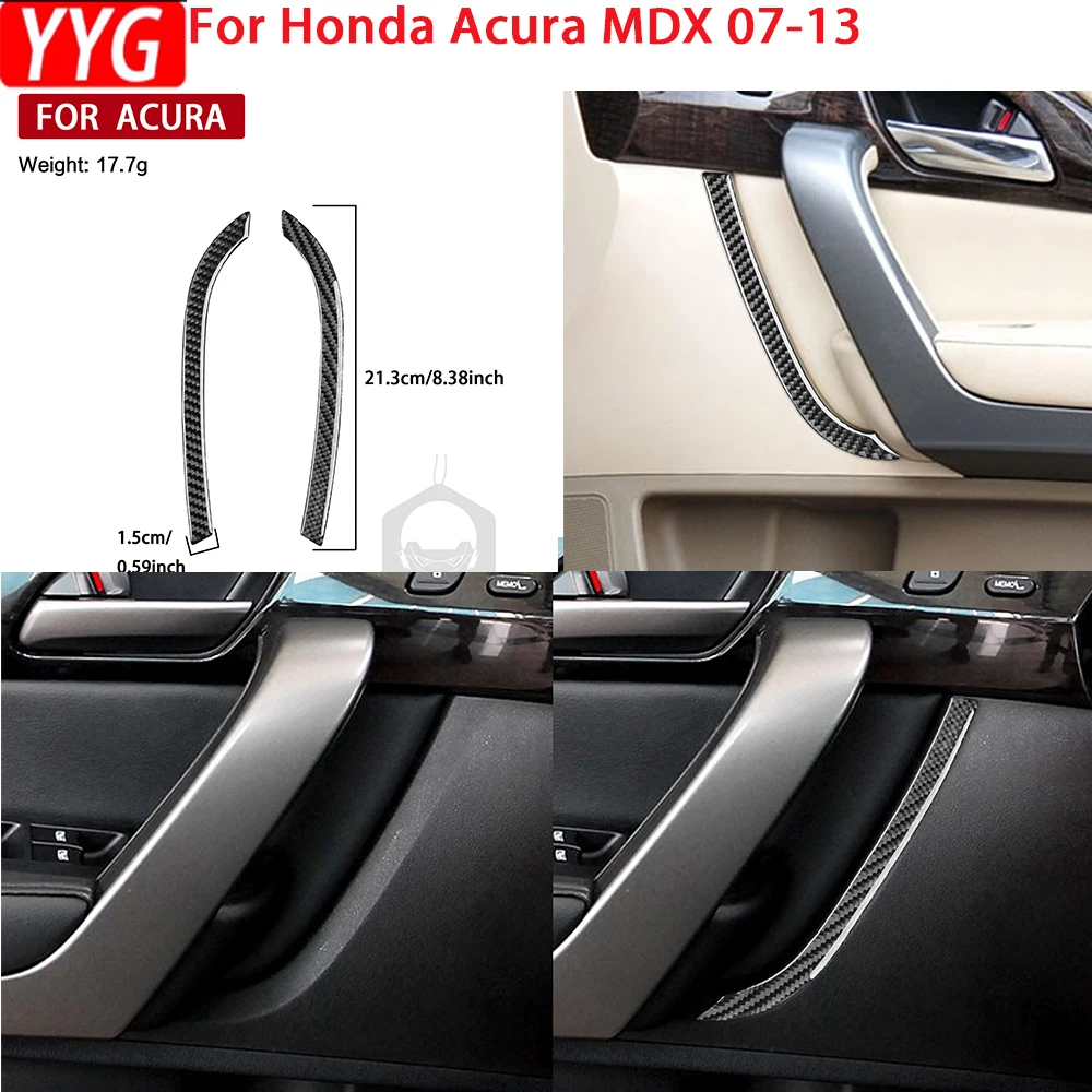 ForAcura MDX 2007-2013 Real Soft Carbon Fiber Interior Auto Door Armrest Decorative Sticker Car Trim Frame Accessories
ForAcura MDX 2007-2013 Real Soft Carbon Fiber Interior Auto Door Armrest Decorative Sticker Car Trim Frame Accessories