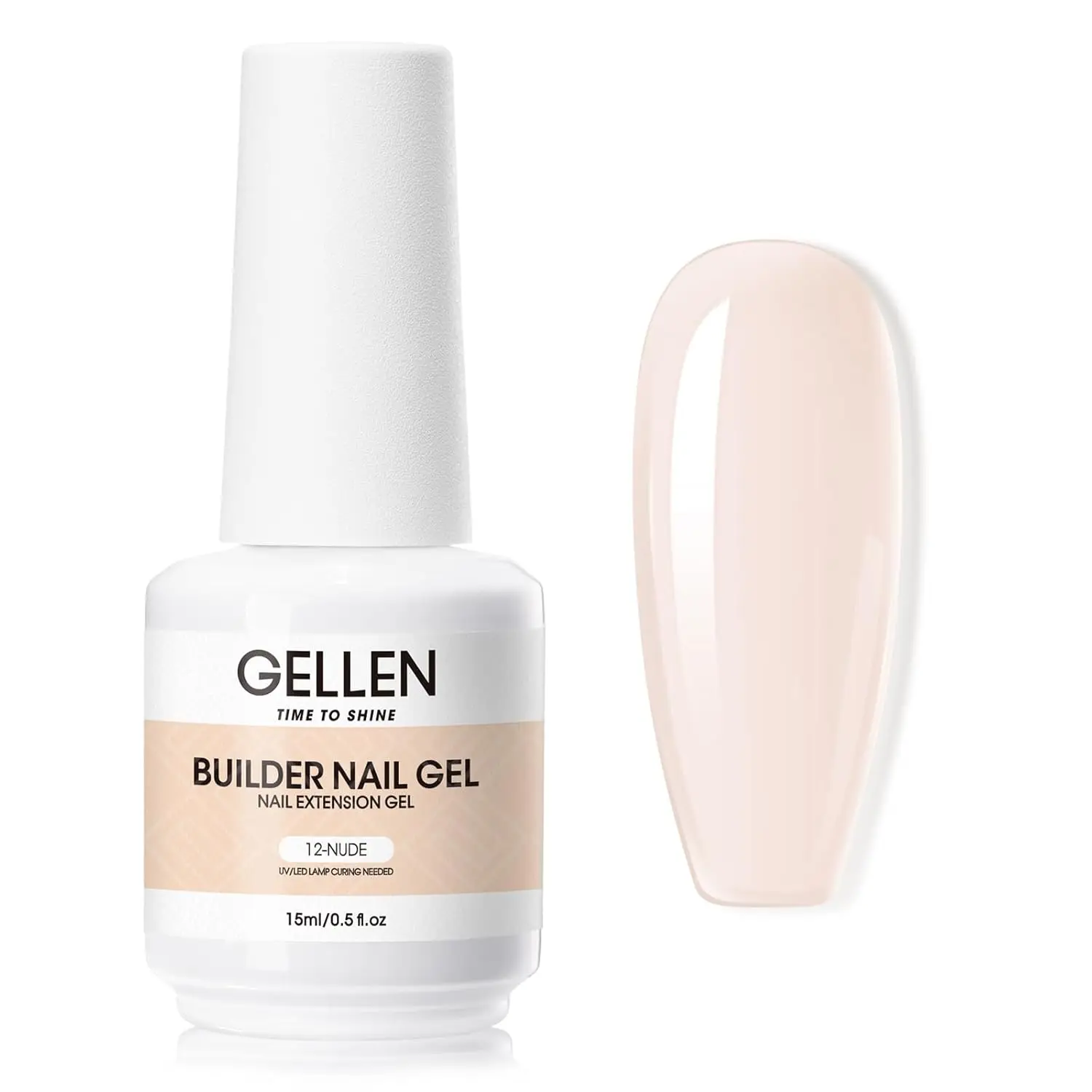 GELLEN 7 In 1 Professional Clear Builder Gel Nail Extension Strengthener Thickening Sculpting Natural Nails UV LED Lamp Needed
GELLEN 7 In 1 Professional Clear Builder Gel Nail Extension Strengthener Thickening Sculpting Natural Nails UV LED Lamp Needed