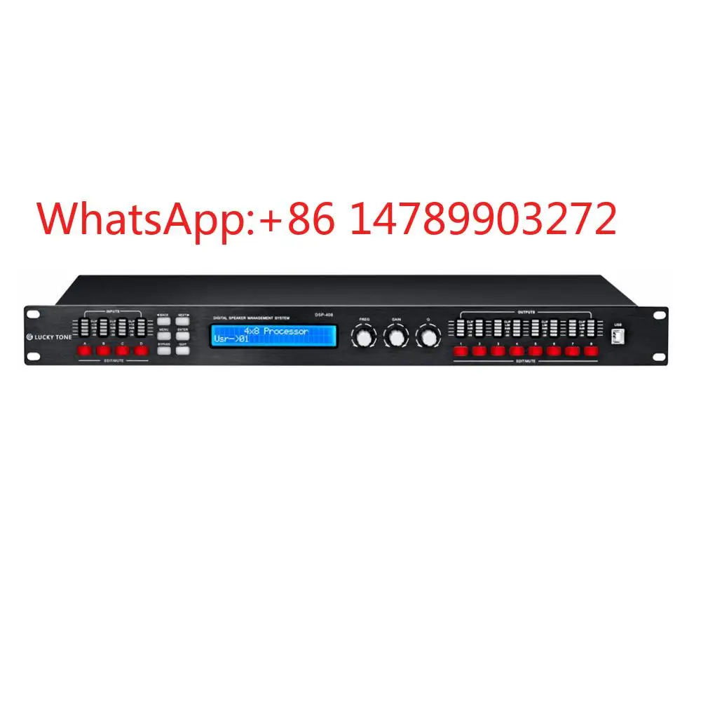 4 In 8 Out DSP Processor USB RJ45 RS485 Port Hi-Fi Stage Audio Equipment
4 In 8 Out DSP Processor USB RJ45 RS485 Port Hi-Fi Stage Audio Equipment