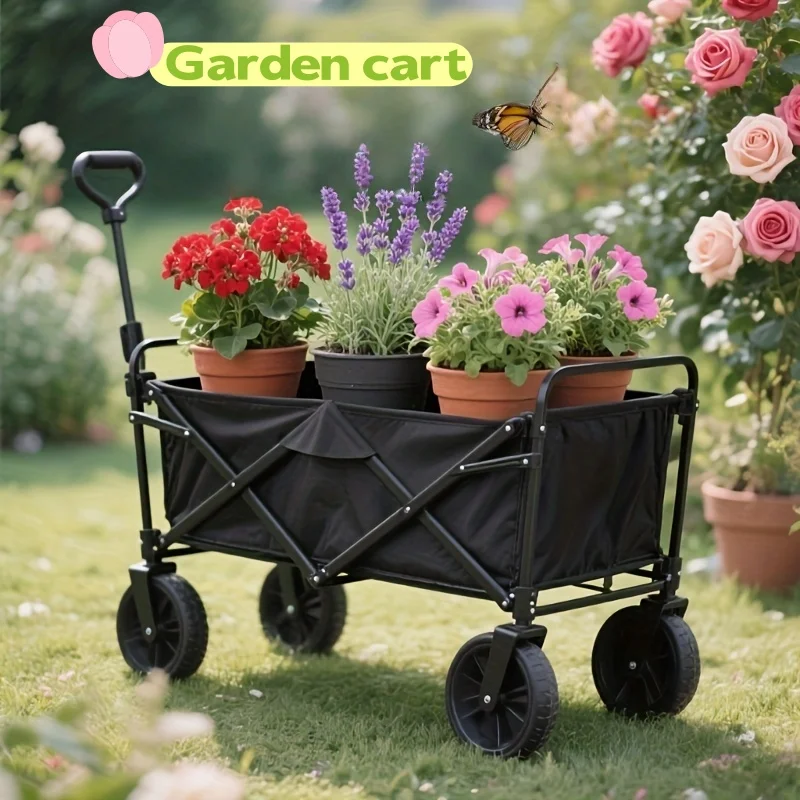 Retractable Portable Garden Cart Large Capacity Loading and Unloading Truck Trolley, Perfect Gardening Christmas Gift
Retractable Portable Garden Cart Large Capacity Loading and Unloading Truck Trolley, Perfect Gardening Christmas Gift