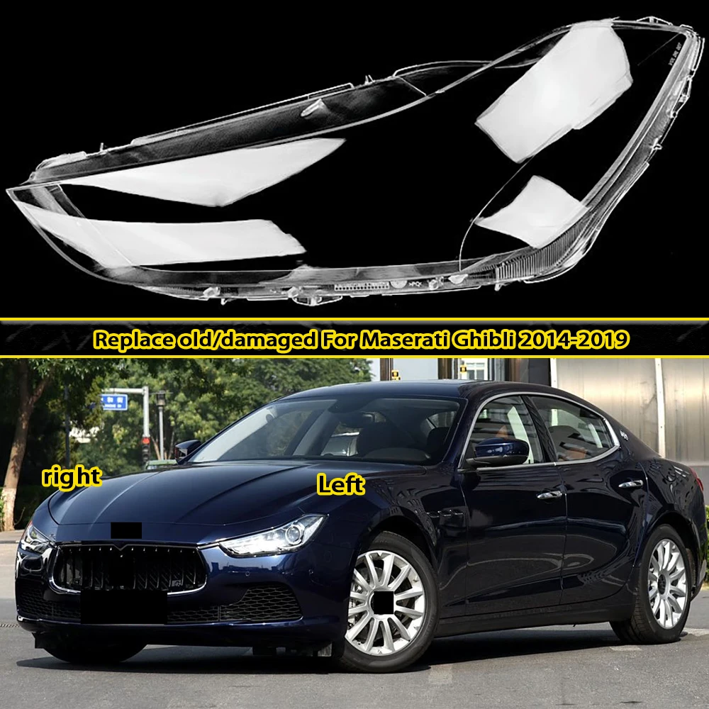 Headlight Shell Lens Plexiglass Replace Original Lampshade For Maserati Ghibli 2014-2019 Headlamp Transparent Cover Lamp Shade
Headlight Shell Lens Plexiglass Replace Original Lampshade For Maserati Ghibli 2014-2019 Headlamp Transparent Cover Lamp Shade