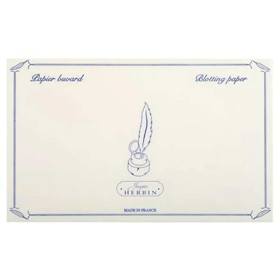 Herbin 10 Blotter Sheets - 4 3/4 x 6 1/3
Herbin 10 Blotter Sheets - 4 3/4 x 6 1/3