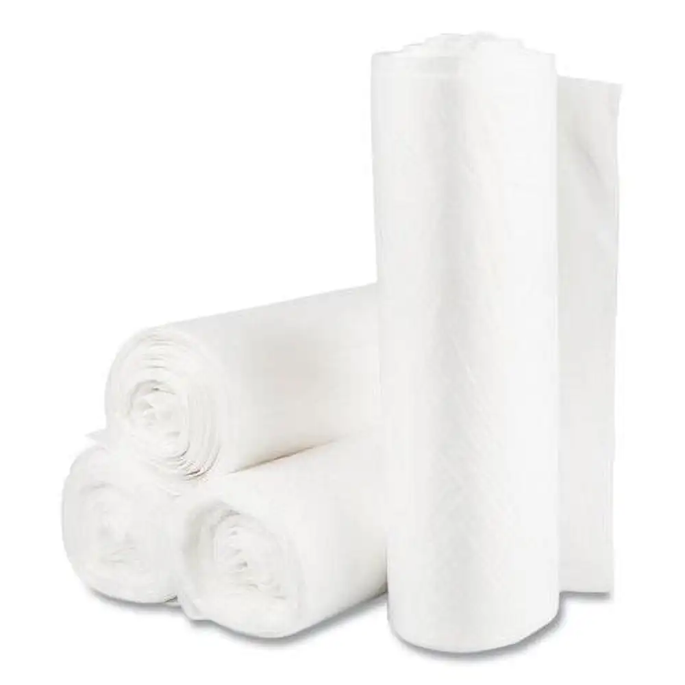 High-Density Commercial Can Liners Value Pack, 60 Gal, 14 Microns, 38 X 58, Clear, 25 Bags/Roll, 8 Rolls/Carton
High-Density Commercial Can Liners Value Pack, 60 Gal, 14 Microns, 38 X 58, Clear, 25 Bags/Roll, 8 Rolls/Carton