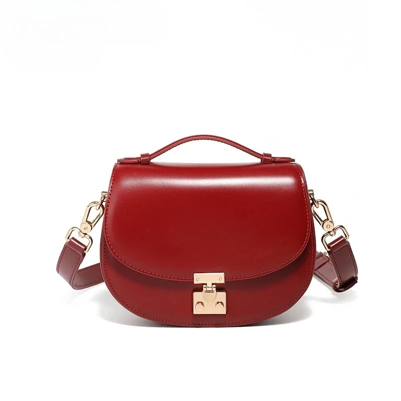 Genuine Leather Saddle Crescent Crossbody for Women Fashion Top Handle Shoulder Purse 2026 Multi Compartment Daily Commute
Genuine Leather Saddle Crescent Crossbody for Women Fashion Top Handle Shoulder Purse 2026 Multi Compartment Daily Commute