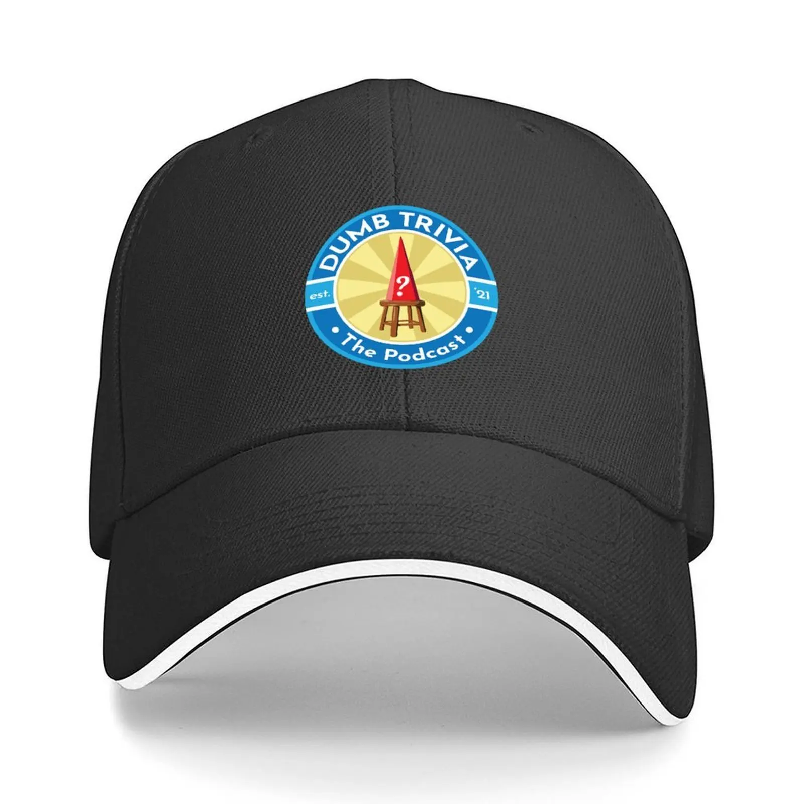 Dumb Trivia, New Logo! Baseball Cap Horse Hat Sports Cap Gentleman Hat Fishing cap Designer Man Women's
Dumb Trivia, New Logo! Baseball Cap Horse Hat Sports Cap Gentleman Hat Fishing cap Designer Man Women's