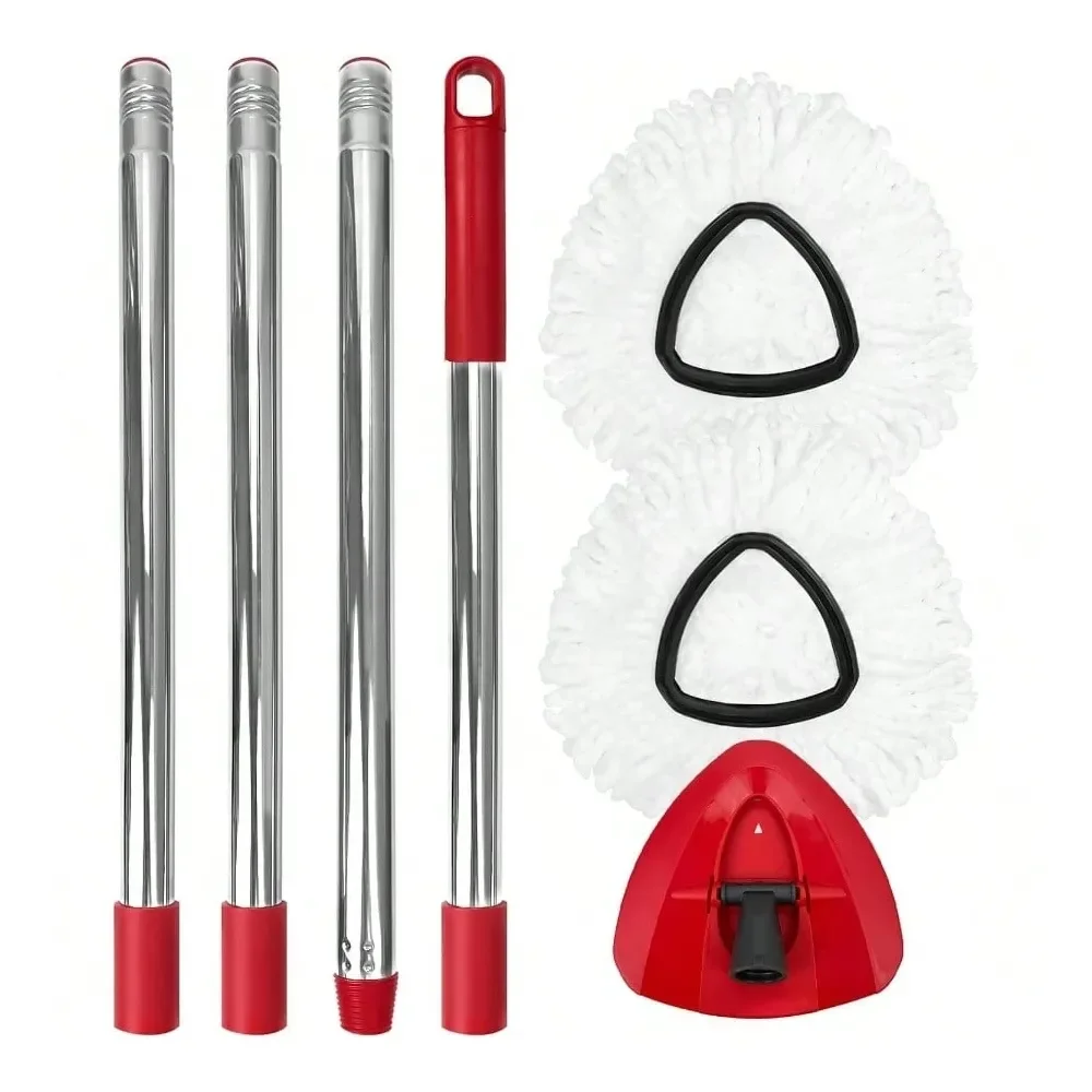 Replace, 3 Pack Spin Mop Easywring 1 System, Easy Cleaning, Microfiber, Washable
Replace, 3 Pack Spin Mop Easywring 1 System, Easy Cleaning, Microfiber, Washable