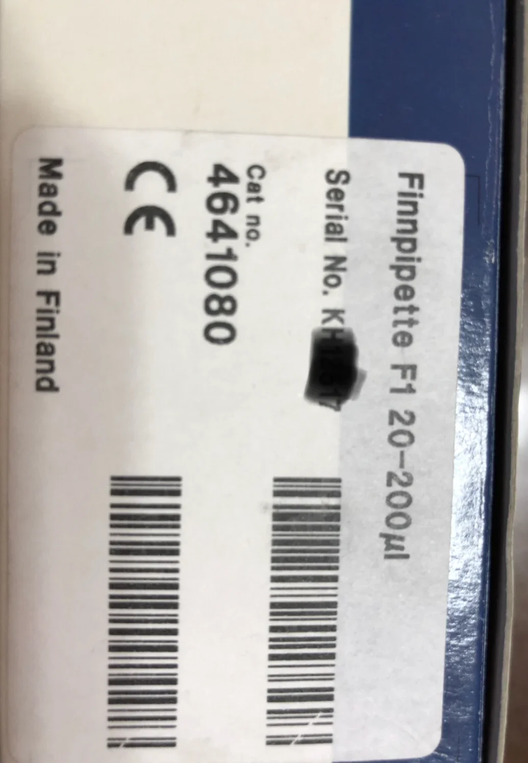 Термотермоэлектрическая пипетка 4641080 Оригинальная акция Finnpipette F1 20-200ul
Термотермоэлектрическая пипетка 4641080 Оригинальная акция Finnpipette F1 20-200ul