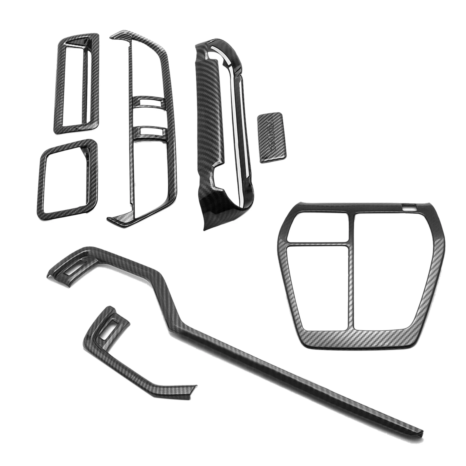 8X Carbon Fiber Style ABS Front Interior Decor Cover Molding Kit for Toyota RAV4 19-20
8X Carbon Fiber Style ABS Front Interior Decor Cover Molding Kit for Toyota RAV4 19-20