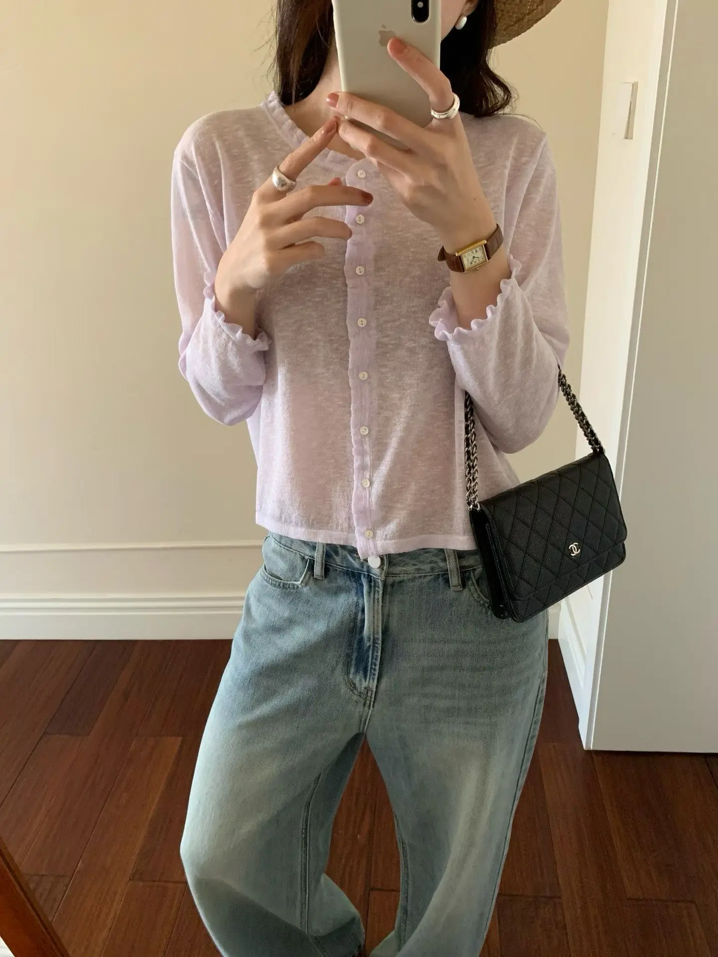 Женский свободный вязаный кардиган Lilian Miluroom с круглым вырезом, укороченный, с эффектом стройности, в повседневном стиле, с длинными рукавами
Женский свободный вязаный кардиган Lilian Miluroom с круглым вырезом, укороченный, с эффектом стройности, в повседневном стиле, с длинными рукавами