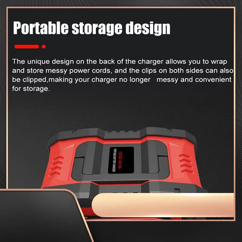 20A High Power Portable Car Motorcycle Battery Charger For Battery Charging EU Plug
20A High Power Portable Car Motorcycle Battery Charger For Battery Charging EU Plug