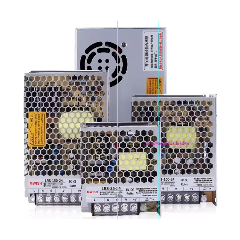 Ultra-thin LRS-35W/350W switching power supply 24V monitoring sign light transformer 220V to 12V
Ultra-thin LRS-35W/350W switching power supply 24V monitoring sign light transformer 220V to 12V