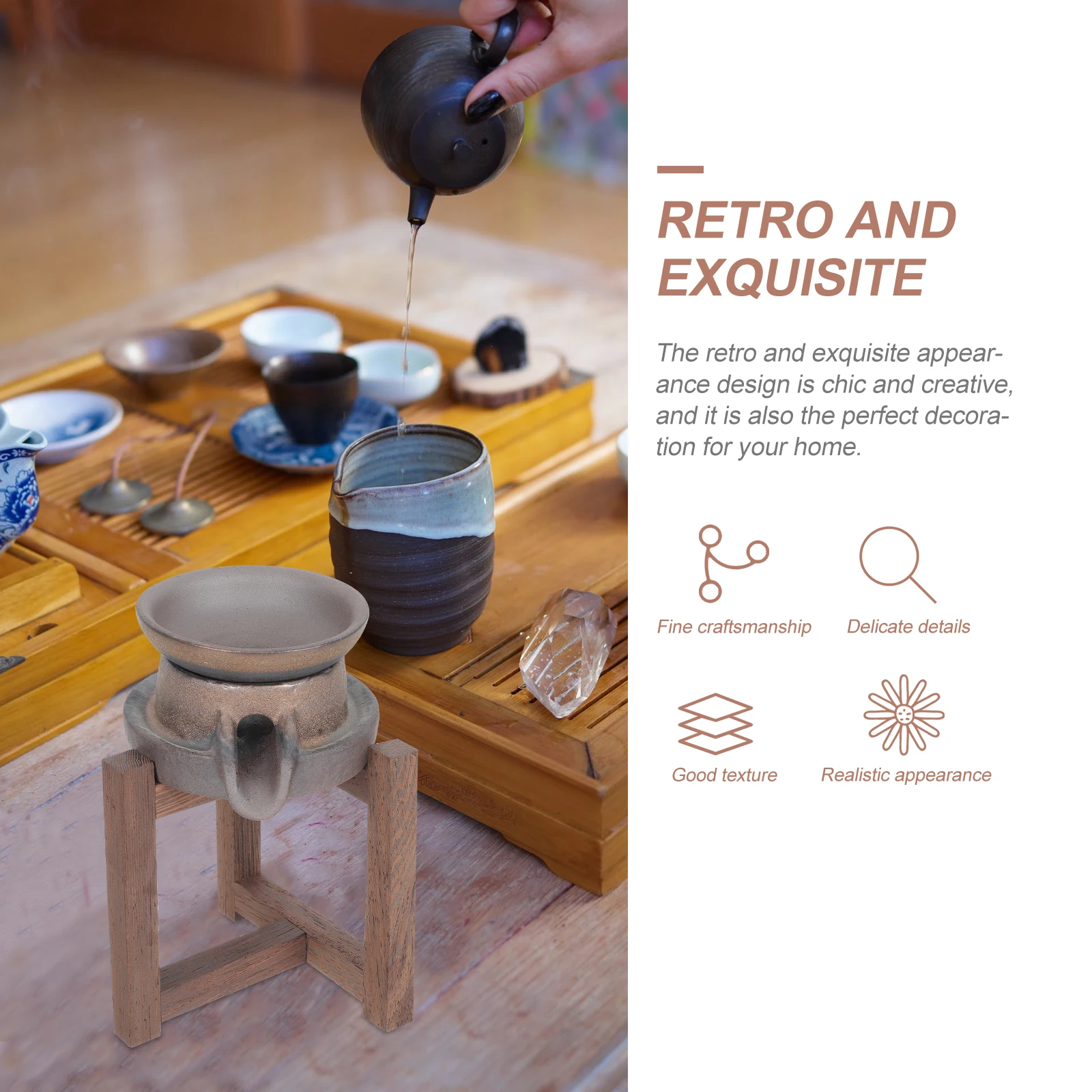 Strainer Leaf Filter Retro Style Heat Resistant Easy Clean Drainer for Household Tea Room Use Chic Retro Design Home
Strainer Leaf Filter Retro Style Heat Resistant Easy Clean Drainer for Household Tea Room Use Chic Retro Design Home