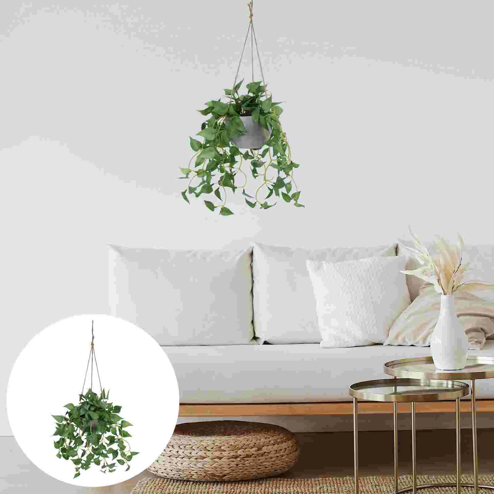 Simulated Green Dill Indoor Plant Rattan Pendant Flower Pot Flowerpot Fence Vine Decor Delicate Fake Plastic Realistic
Simulated Green Dill Indoor Plant Rattan Pendant Flower Pot Flowerpot Fence Vine Decor Delicate Fake Plastic Realistic
