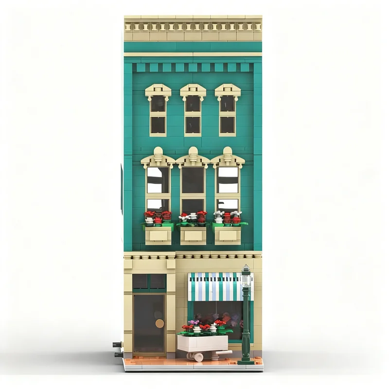1614pcs MOC Main Street Flower Shop Magic Edition Modular Streetscape Model Building Blocks Christmas Gifts Construction Toys
1614pcs MOC Main Street Flower Shop Magic Edition Modular Streetscape Model Building Blocks Christmas Gifts Construction Toys
