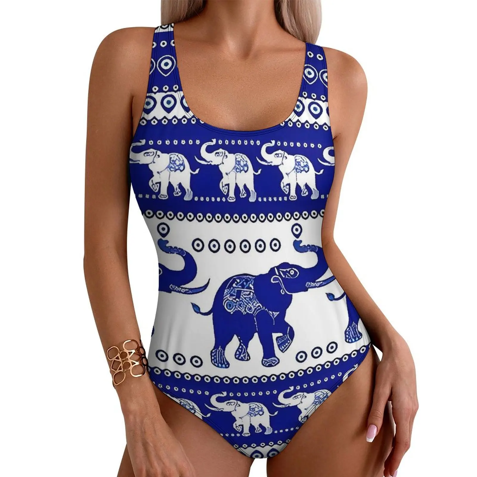 Blue Evil Eye Print Swimsuit Sexy One Piece Swimwear Push Up Bodysuit Novelty Beach Beach Outfits
Blue Evil Eye Print Swimsuit Sexy One Piece Swimwear Push Up Bodysuit Novelty Beach Beach Outfits