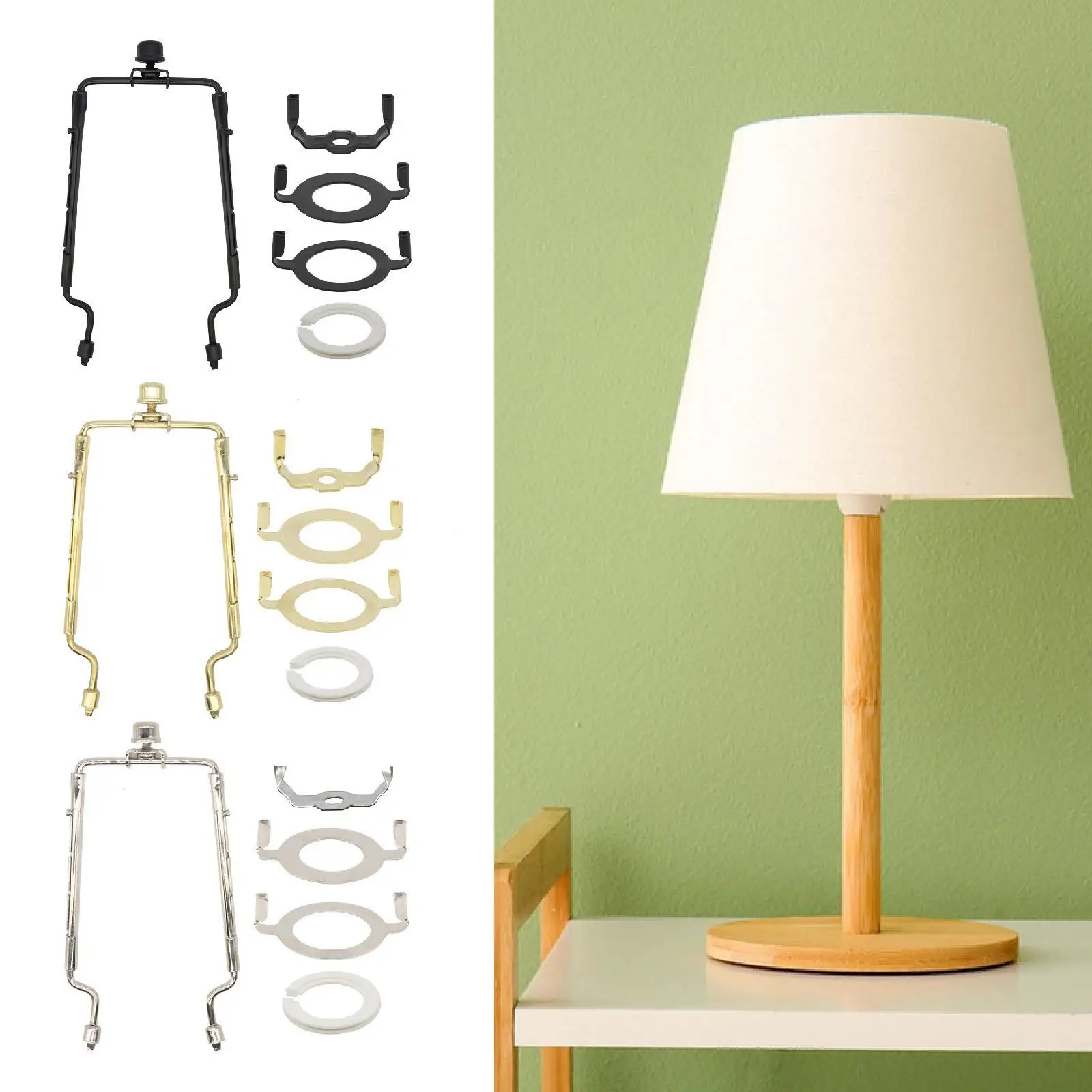 Lamp Shade Harp, Holder Lampshade Harp Adjustable Elevating Stand Professional Lighting Accessories Lampshade Bracket Support
Lamp Shade Harp, Holder Lampshade Harp Adjustable Elevating Stand Professional Lighting Accessories Lampshade Bracket Support