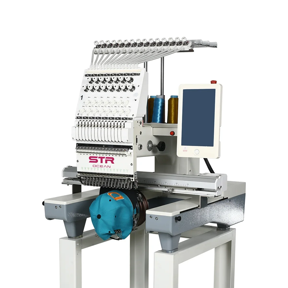 Commercial Industrial Automatic 15 Needles Single Head Computer Hat Tshirt Cap Computer Embroidery Machine
Commercial Industrial Automatic 15 Needles Single Head Computer Hat Tshirt Cap Computer Embroidery Machine