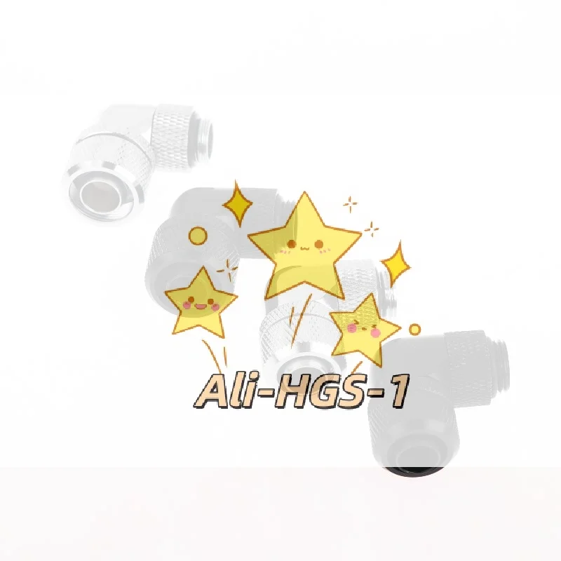Advanced 90 Degree G1/4 Thread Elbow Fitting for Precision Cooling Configurations