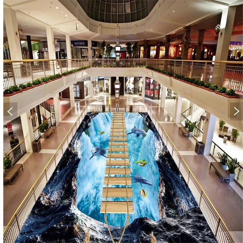 beibehang 3D-обои для пола с изображением водопада и дельфинов, 3D-обои для ванных комнат, декор для дома, водонепроницаемый ПВХ-пол
beibehang 3D-обои для пола с изображением водопада и дельфинов, 3D-обои для ванных комнат, декор для дома, водонепроницаемый ПВХ-пол