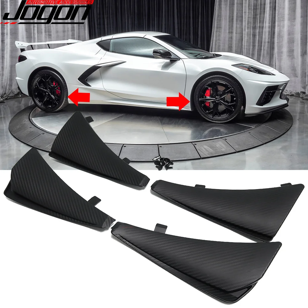 For Chevrolet Corvette C8 Coupe Z51 2020-2023 4PCS JOGON Wheels Fender Spoiler Cover Trim Exterior Accessories
For Chevrolet Corvette C8 Coupe Z51 2020-2023 4PCS JOGON Wheels Fender Spoiler Cover Trim Exterior Accessories