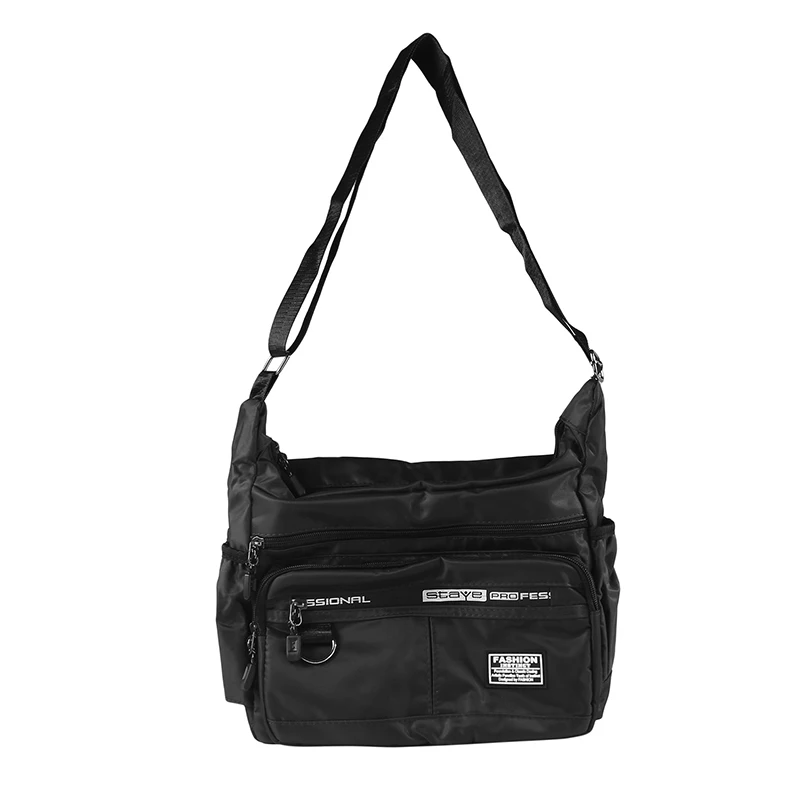 Мужские сумки через плечо большой вместимости, мужские водонепроницаемые и износостойкие на одно плечо с несколькими карманами для делового отдыха 
Мужские сумки через плечо большой вместимости, мужские водонепроницаемые и износостойкие на одно плечо с несколькими карманами для делового отдыха