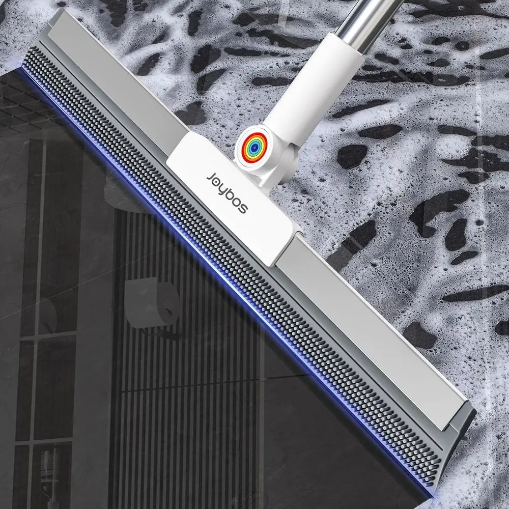 62 Long Handle Window Squeegee Broom with 2 Cloths and Pet Hair Remover - Cleans Water Spots, Stains, and Grease on Glass Surfac
62 Long Handle Window Squeegee Broom with 2 Cloths and Pet Hair Remover - Cleans Water Spots, Stains, and Grease on Glass Surfac