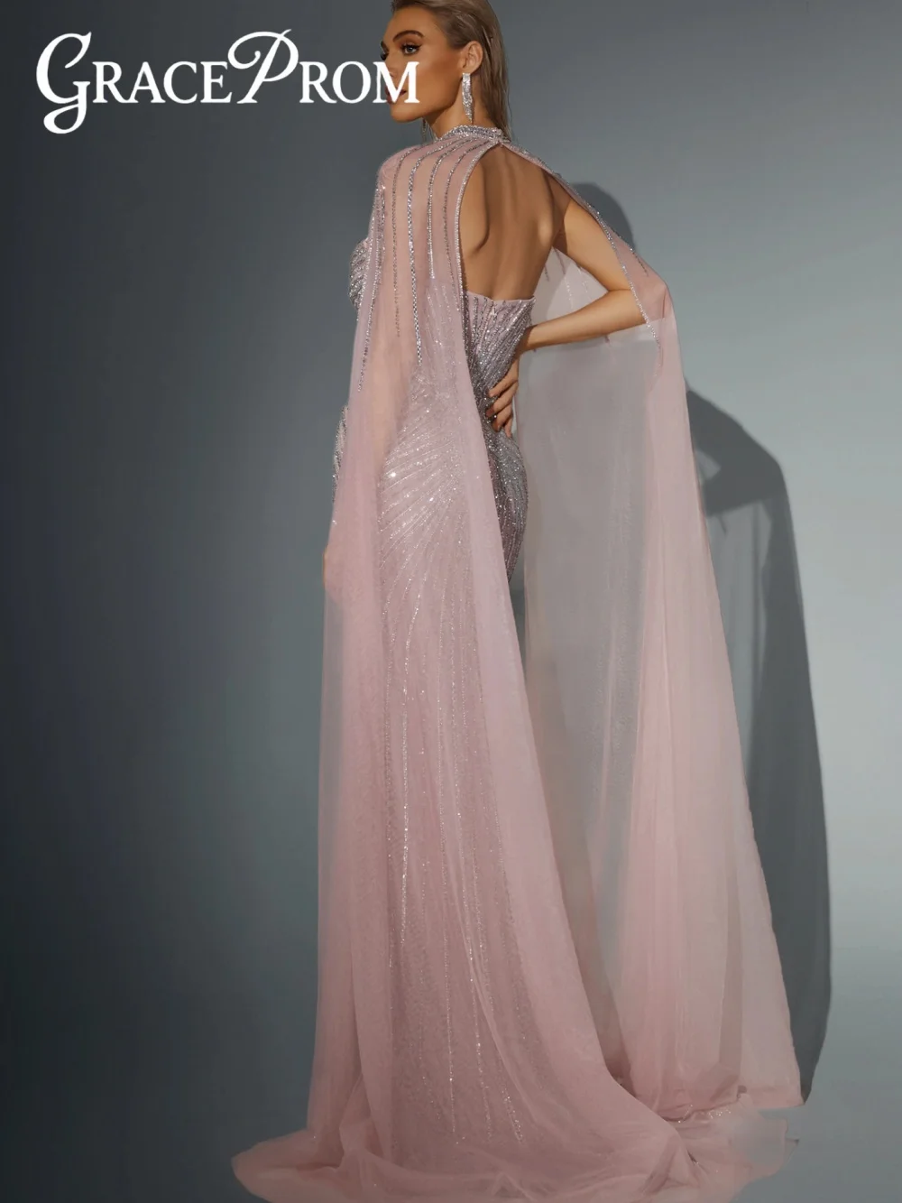 Romantic Sweetheart Evening Dress Elegant Shawl Evening Gown Graceful Beaded A-Line Floor-Length Party Gown Customized
Romantic Sweetheart Evening Dress Elegant Shawl Evening Gown Graceful Beaded A-Line Floor-Length Party Gown Customized