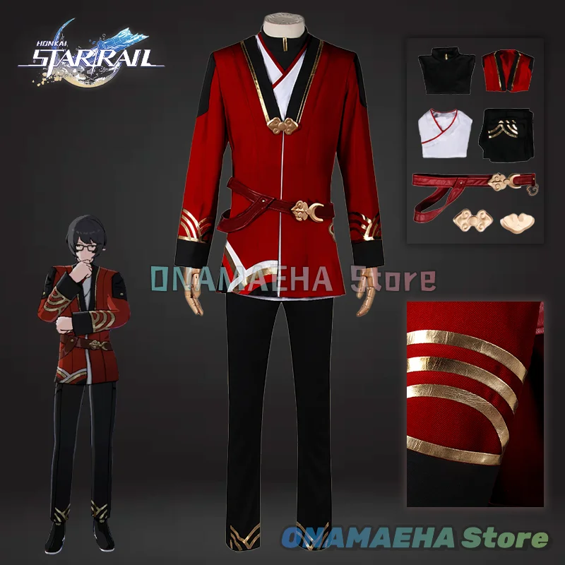 Game Honkai Star Rail Blade The Artisanship Commission Men Cosplay Costume Halloween Carnival Party Uniform
Game Honkai Star Rail Blade The Artisanship Commission Men Cosplay Costume Halloween Carnival Party Uniform