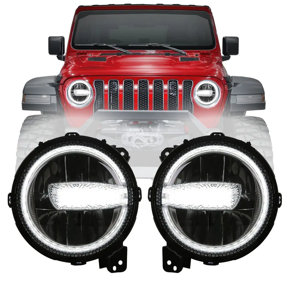 For Jeep Wrangler JL 9 Inch LED Headlight Reflective Cup LED Headlamp Assembly with DOT Approval
For Jeep Wrangler JL 9 Inch LED Headlight Reflective Cup LED Headlamp Assembly with DOT Approval