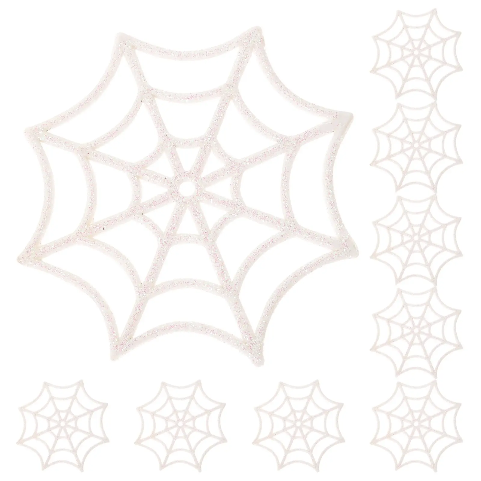 10pcs Plastic Spider Web Decorations 8CM Black Pink Net Halloween Party DIY HangingHaunted House Props Garden Use
10pcs Plastic Spider Web Decorations 8CM Black Pink Net Halloween Party DIY HangingHaunted House Props Garden Use