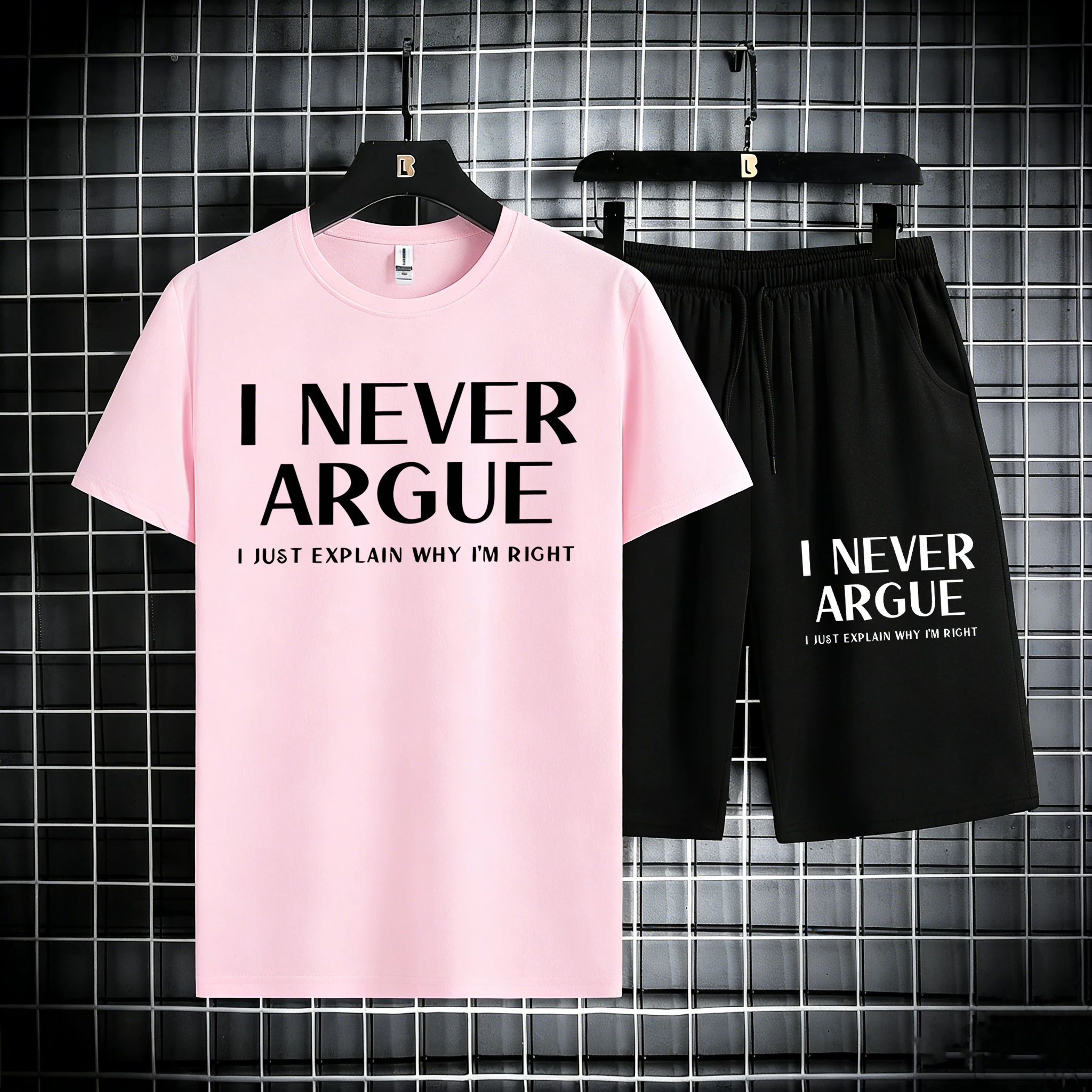 I Never Argue I Just Explain Why I'M Right Prints Cotton Summer Classic Short Set Man Cool Simple Tees Pocket All-Match Bottom
I Never Argue I Just Explain Why I'M Right Prints Cotton Summer Classic Short Set Man Cool Simple Tees Pocket All-Match Bottom