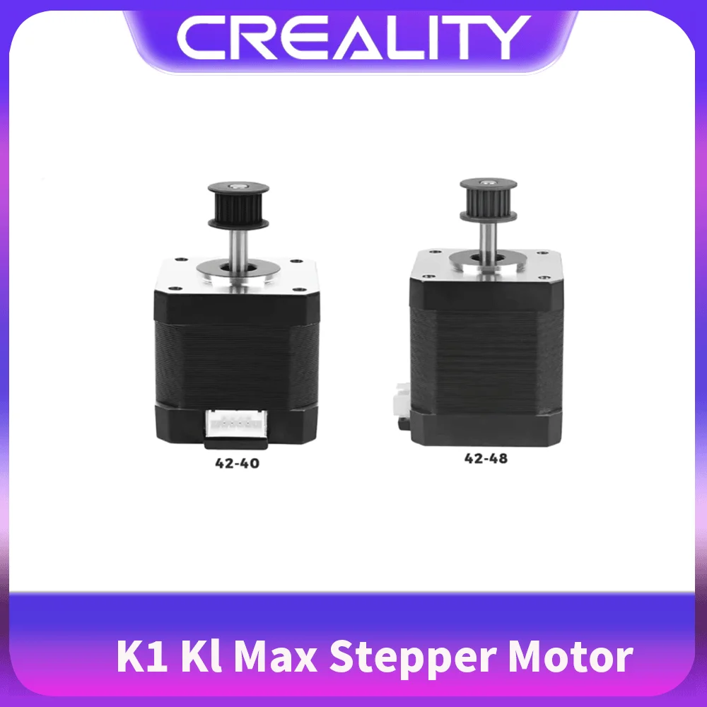 For K1-K1 MAX 3D Printer Creality Original 42-40 or 42-48 Stepper Motor
For K1-K1 MAX 3D Printer Creality Original 42-40 or 42-48 Stepper Motor