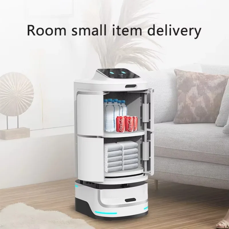 Scud Delivery Robot : Intelligent Smart Hotel Interactive Automatic Navigation Guide Greeting Reception Service Delivery Robot
Scud Delivery Robot : Intelligent Smart Hotel Interactive Automatic Navigation Guide Greeting Reception Service Delivery Robot