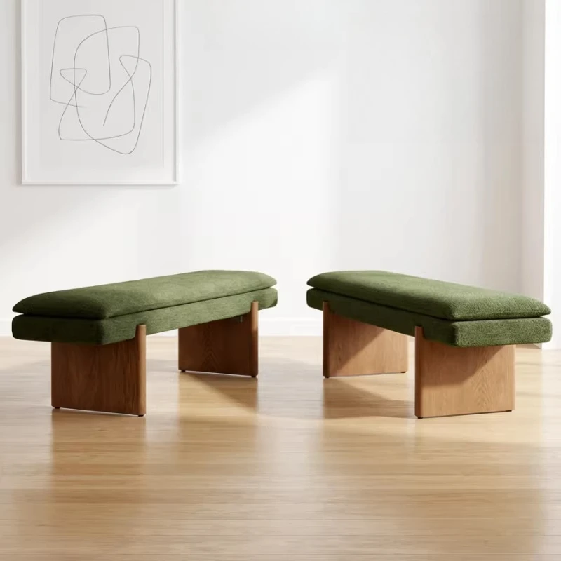 Shopping mall rest stool designer bedroom bedside stool Nordic simple solid wood fabric bench cloakroom shoe changing stool
Shopping mall rest stool designer bedroom bedside stool Nordic simple solid wood fabric bench cloakroom shoe changing stool