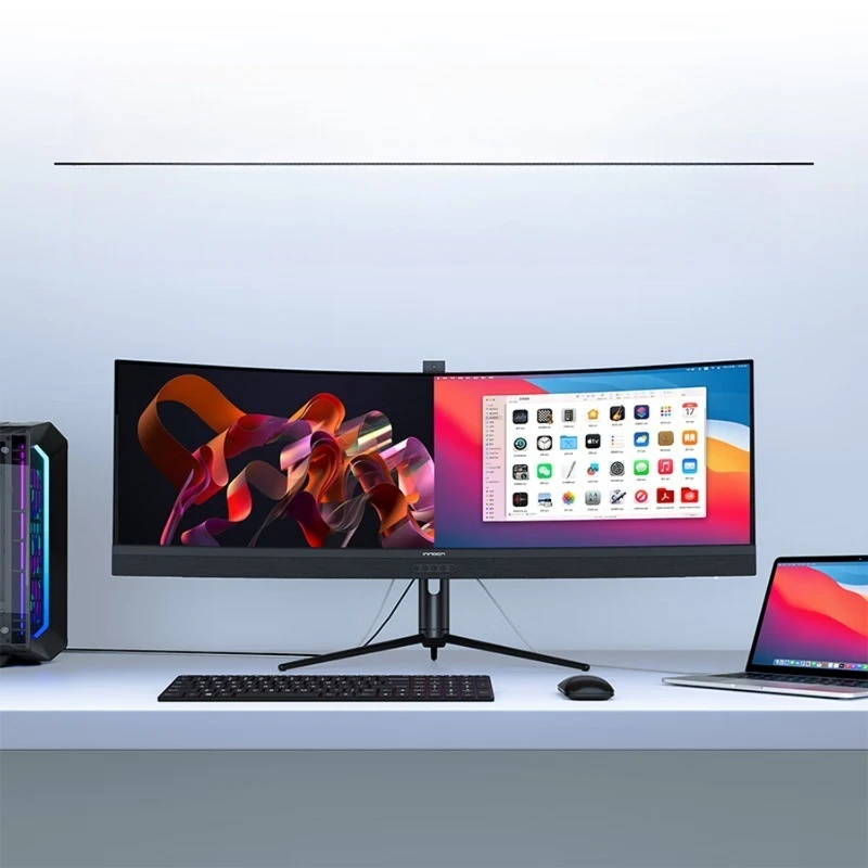 44.5-Inch quasi-5k high definition hairtail screen curved surface, game e-sports monitor lift 45C1R
44.5-Inch quasi-5k high definition hairtail screen curved surface, game e-sports monitor lift 45C1R