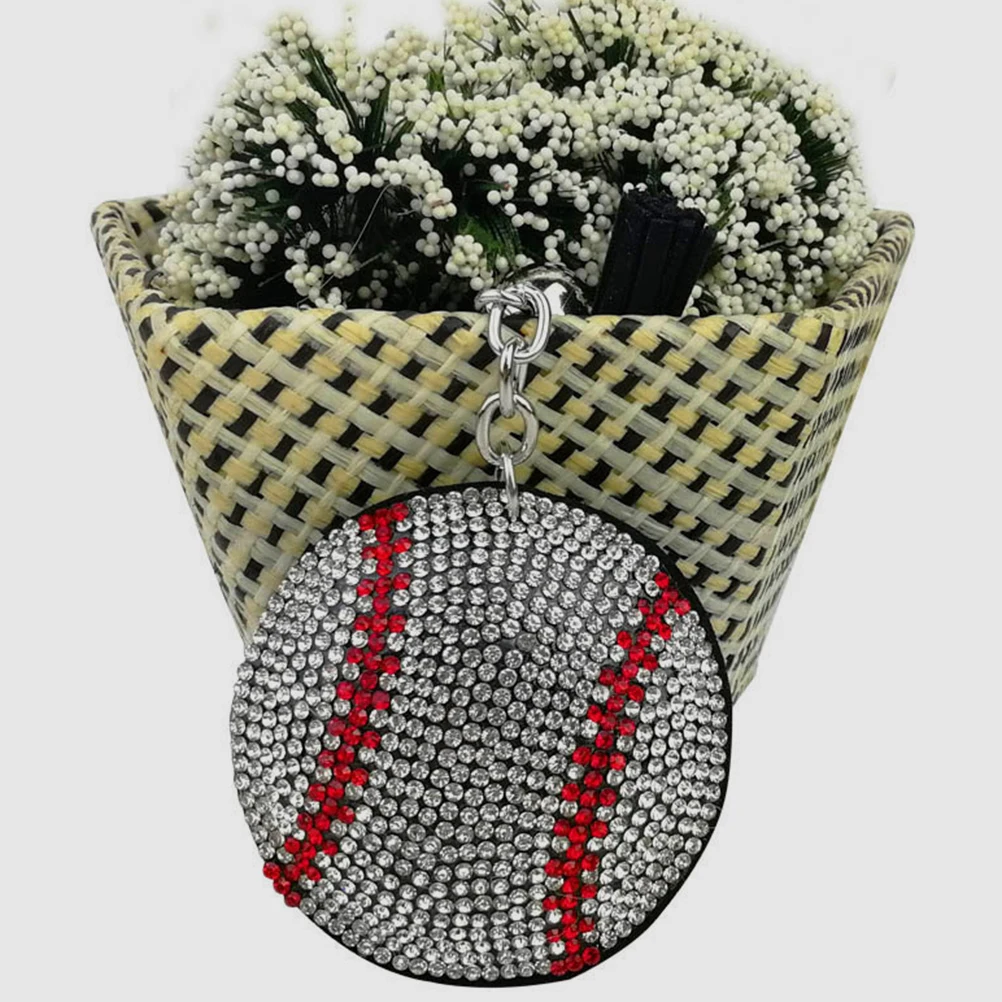 Creative Sports Ball Keychain 3D Design Key Pendant Mini Key Ring For Bag Backpack Ornament Decoration Party Favors Rhinestone
Creative Sports Ball Keychain 3D Design Key Pendant Mini Key Ring For Bag Backpack Ornament Decoration Party Favors Rhinestone