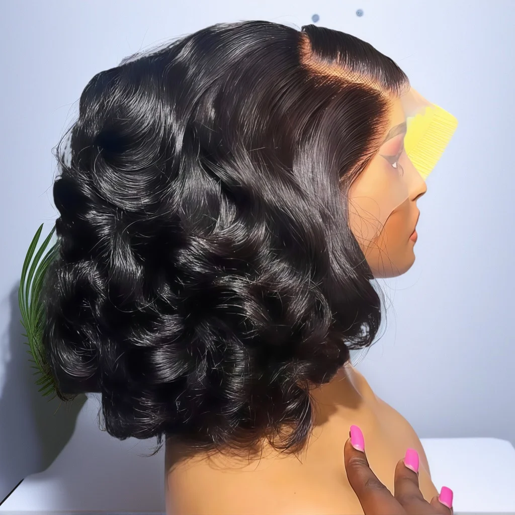 Loose Body Wave Short Bob Wig 13x4 Lace Front Wigs Human Hair for Women 200 Density Natural Hair Remy Brazilian Wig Water Wave
Loose Body Wave Short Bob Wig 13x4 Lace Front Wigs Human Hair for Women 200 Density Natural Hair Remy Brazilian Wig Water Wave