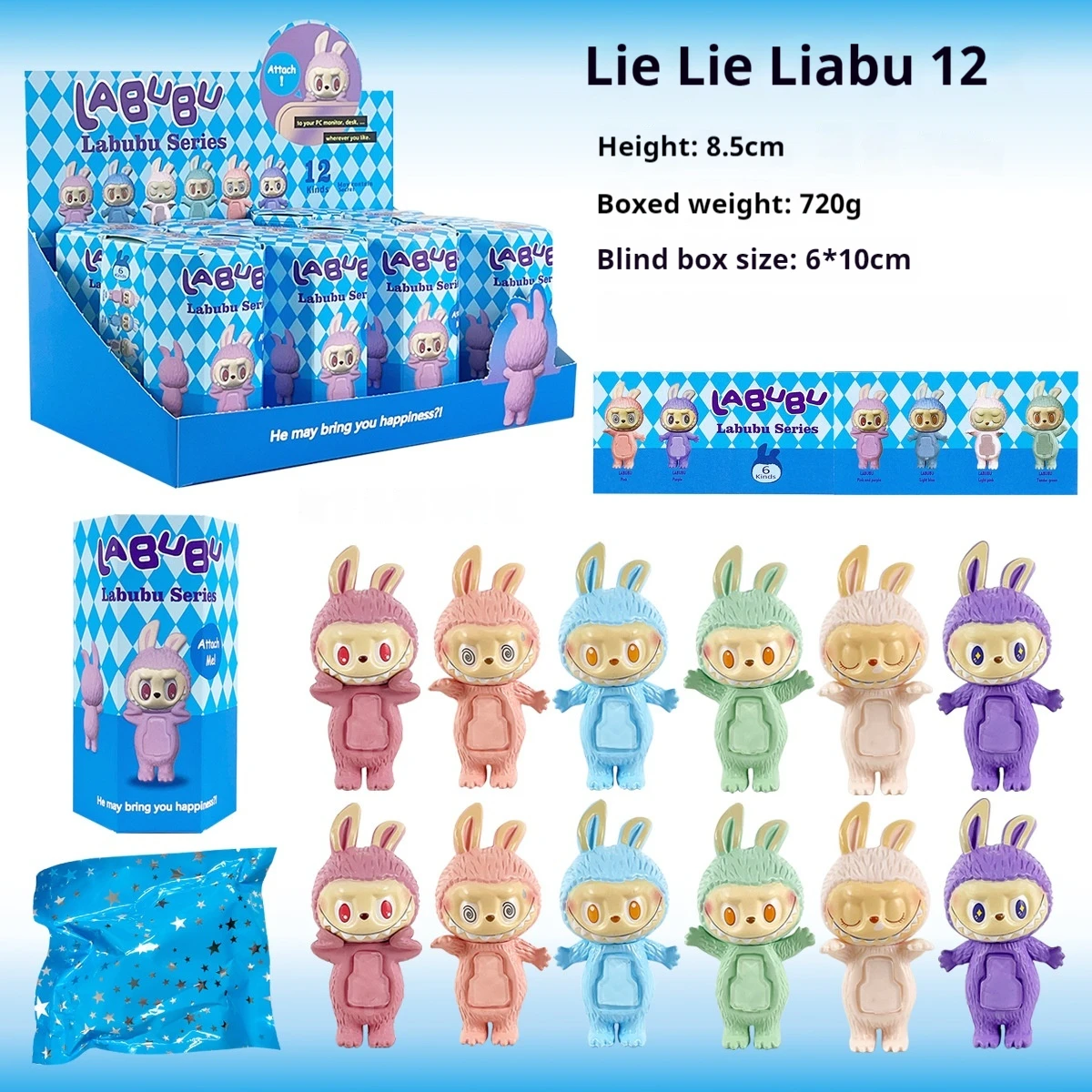 Labubu Hippers Blind Box Mini Figure Action Figurine Collection PVC Model Toy Doll Wholesale Children Ornament Birthday Gift
Labubu Hippers Blind Box Mini Figure Action Figurine Collection PVC Model Toy Doll Wholesale Children Ornament Birthday Gift