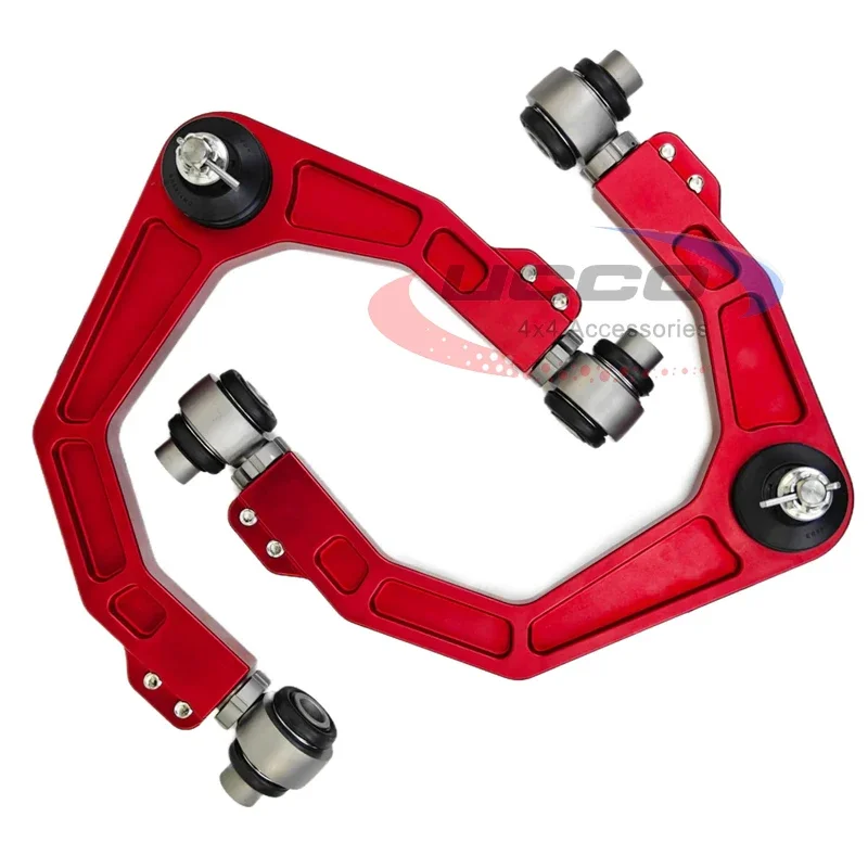 Popular Hot sell Suspension Forged Aluminum Alloy 2inch Lift Kit Front Upper Control Arms Heavy Duty Adjustable for LC200 Series
Popular Hot sell Suspension Forged Aluminum Alloy 2inch Lift Kit Front Upper Control Arms Heavy Duty Adjustable for LC200 Series