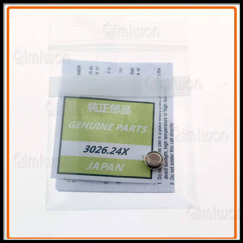 1pcs 3026.24X MT621 3026-24X 3026 24X Seiko Watch Kinetic Energy Rechargeable Battery Capacitor Seiko V137 V138 VS22 VS22B
1pcs 3026.24X MT621 3026-24X 3026 24X Seiko Watch Kinetic Energy Rechargeable Battery Capacitor Seiko V137 V138 VS22 VS22B
