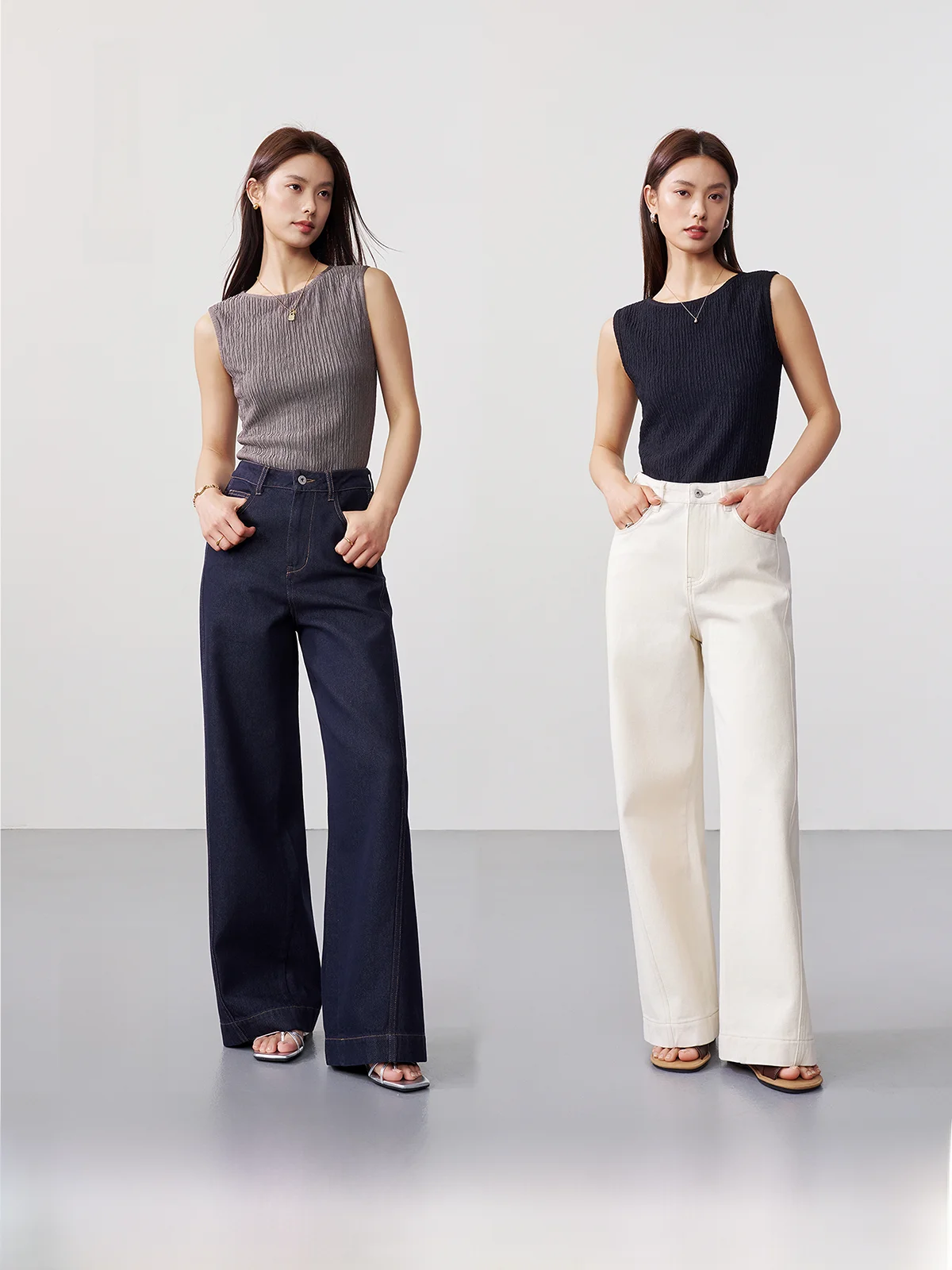 Удобные облегающие широкие джинсы, джинсовые эластичные талии с высокой талией, свободные брюки для взрослых и женщин, хлопковые брюки премиум-класса
Удобные облегающие широкие джинсы, джинсовые эластичные талии с высокой талией, свободные брюки для взрослых и женщин, хлопковые брюки премиум-класса