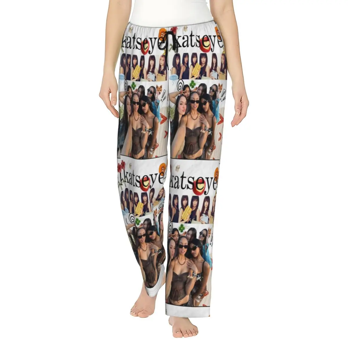 Lady's Pyjama Pants Katseye Poster Lounge Pants Stretch Pajama Bottoms Dorm
Lady's Pyjama Pants Katseye Poster Lounge Pants Stretch Pajama Bottoms Dorm