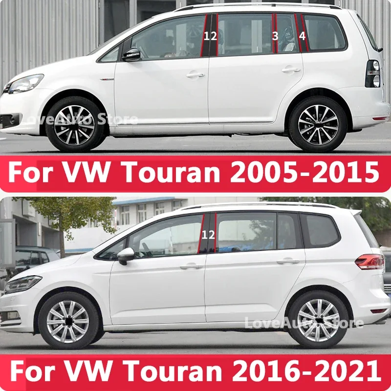 For VW Touran 2005-2015 2016-2021 Car Window Central Column B C Pillar Cover Trim Mouldings Sticker Exterior Frame
For VW Touran 2005-2015 2016-2021 Car Window Central Column B C Pillar Cover Trim Mouldings Sticker Exterior Frame