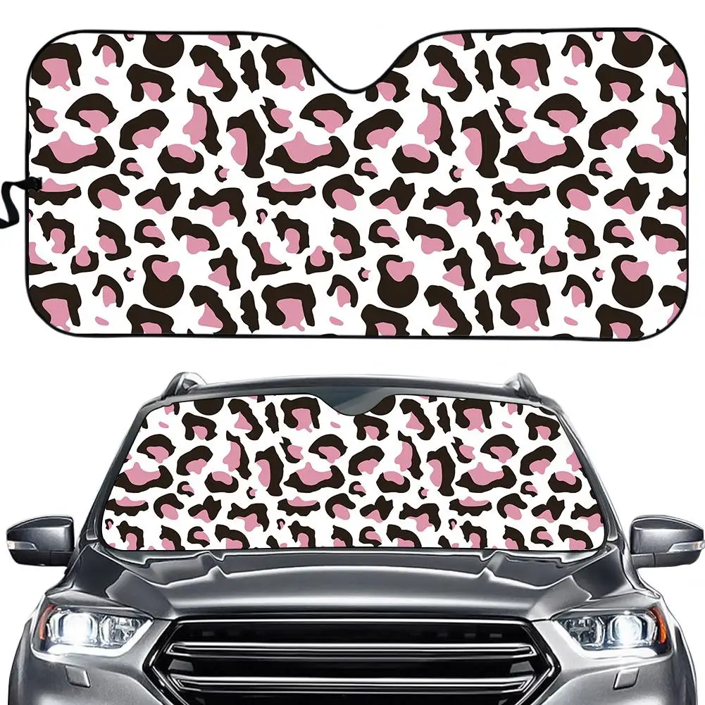 Car Accessories Pink Leopard Print 145cm*70cm Sunshades Sun Shade Static Custom Design Car Window Sunshade
Car Accessories Pink Leopard Print 145cm*70cm Sunshades Sun Shade Static Custom Design Car Window Sunshade