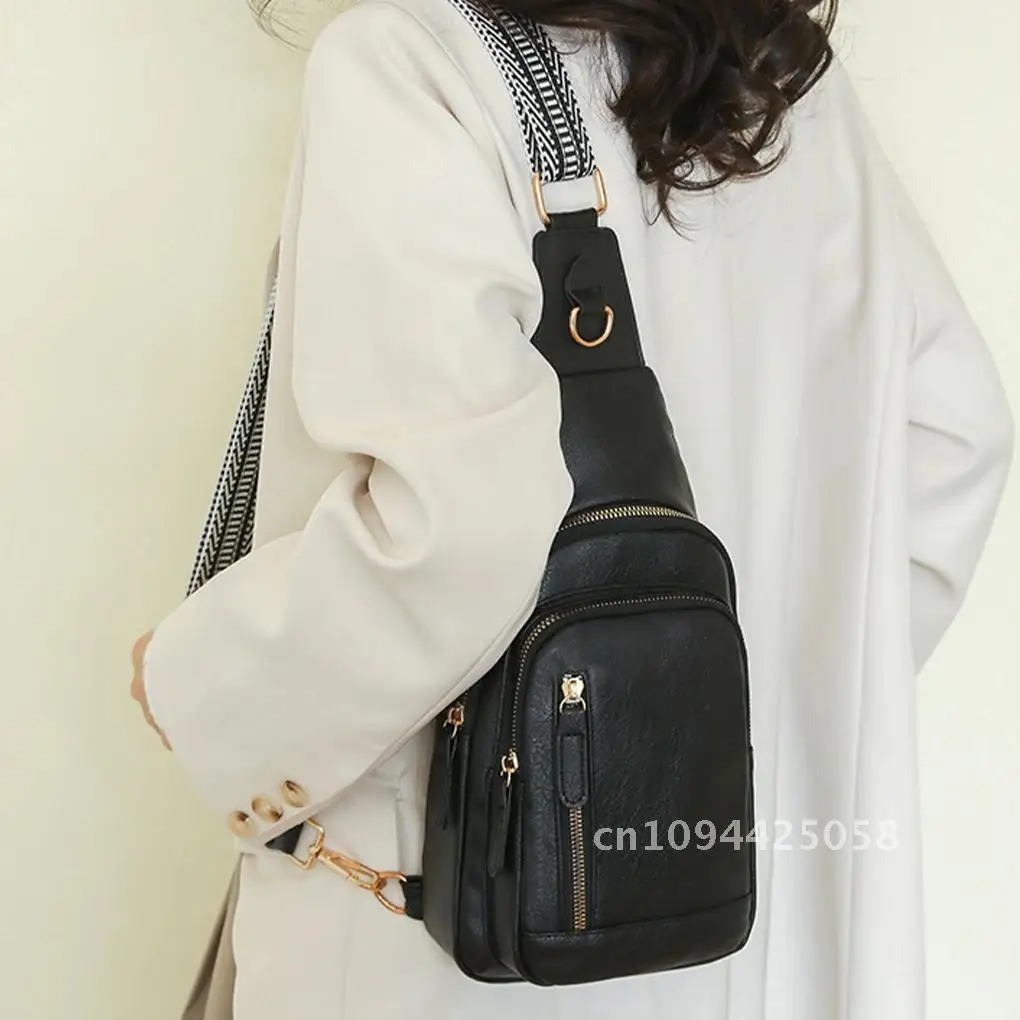 Simple Bag Fashionable Crossbody And Large Capacity Elegant Shoulder Strap Luster Backpack Wide With black
Simple Bag Fashionable Crossbody And Large Capacity Elegant Shoulder Strap Luster Backpack Wide With black