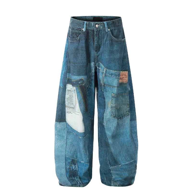 G6676# Blue Men Women Jeans Fashion Vintage Streetwear Y2K Wide Leg Jean Trouser Baggy Denim Pants
G6676# Blue Men Women Jeans Fashion Vintage Streetwear Y2K Wide Leg Jean Trouser Baggy Denim Pants